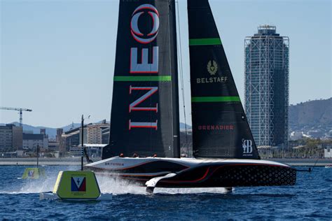 Louis Vuitton Cup Ineos Britannia Non Lascia Scampo Ad Alinghi E Vola