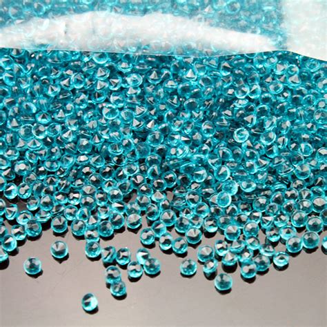 1000pcspack 25mm Tiny Diamond Confetti Acrylic Crystals Confetti