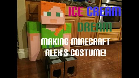 Minecraft Alex Printable Costume Sweet Anne Designs