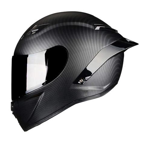 Buy Manken Carbon Fiber Full Face Motorcycle Helmet Motorbike Moto Off