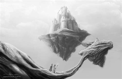 Floating Castle By Noddytoddy On Deviantart