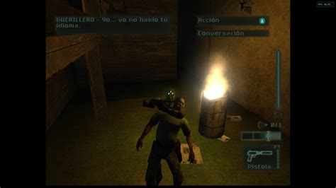 Tom Clancys Splinter Cell Pandora Tomorrow Español De Gamecube Con