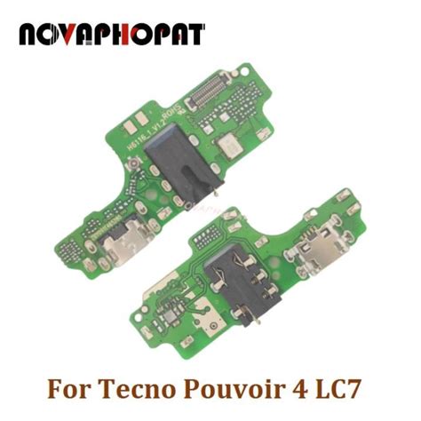 Novaphopat For Tecno Pouvoir Lc Usb Dock Charging Port Plug Charger