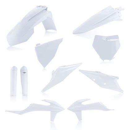 Kit Plastiques Acerbis Full Kit Blanc Kit Plastique Motoblouz