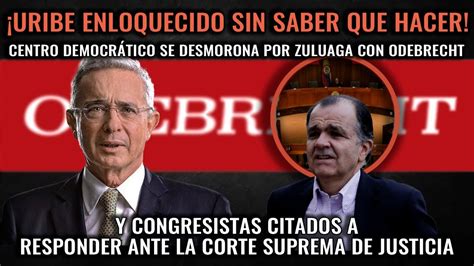 Uribe desesperado Centro Democrático se desmorona por Zuluaga con