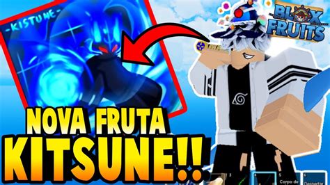 Fruta Kitsune Update Blox Fruitsnovas Frutas Jogando Inscritos