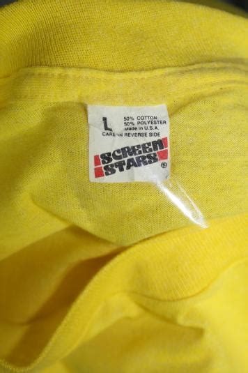 Vintage 80s Birds And Bees Sex Talk Yellow Funny T Shirt Defunkd