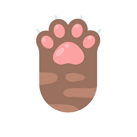 Dog And Cat Paws With Sharp Claws Cute Animal Footprints 14587454 Png