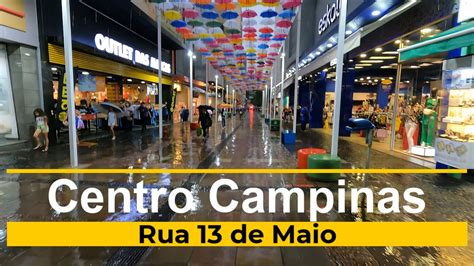 Rua Treze De Maio Centro Campinas Sp Youtube