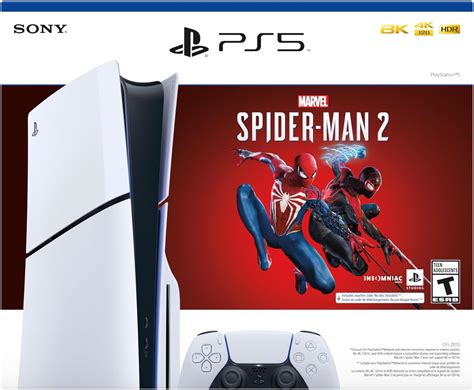 Playstation 5 Console Marvels Spider Man 2 Bundle Slim Amazon Ca