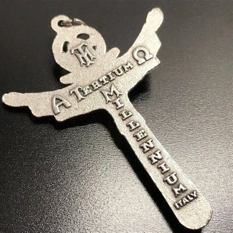 The Tertium Millennium Holy Trinity Cross Crucifix Blessed By Etsy