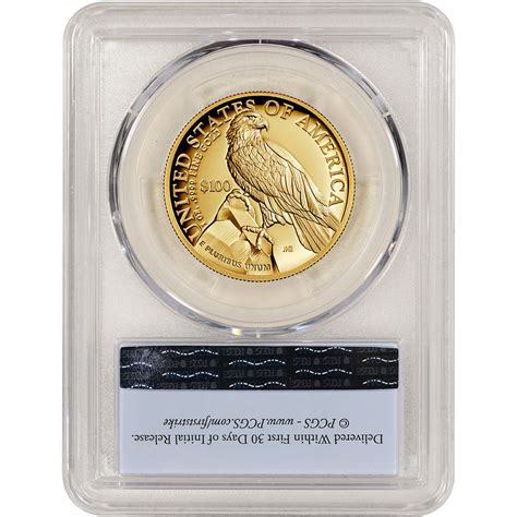 2023 W American Liberty Gold High Relief Proof 1 Oz 100 Pcgs Pr70