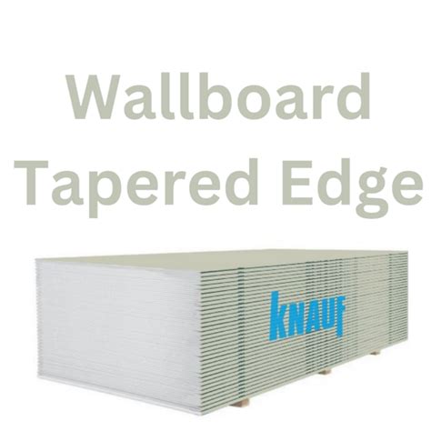 Knauf Tapered Edge Plasterboard Versatile Solution