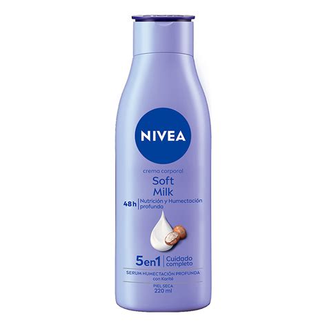 Crema Nivea Soft Milk Corporal 220 Ml