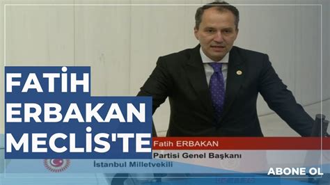 Fatih Erbakan Meclis Te Yemin Etti YouTube