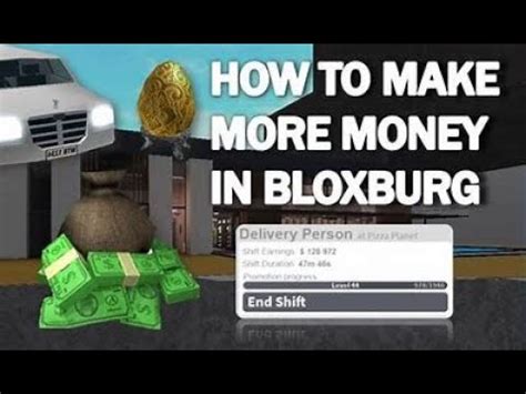 How To Make Money Fast And Easy On Bloxburg Youtube