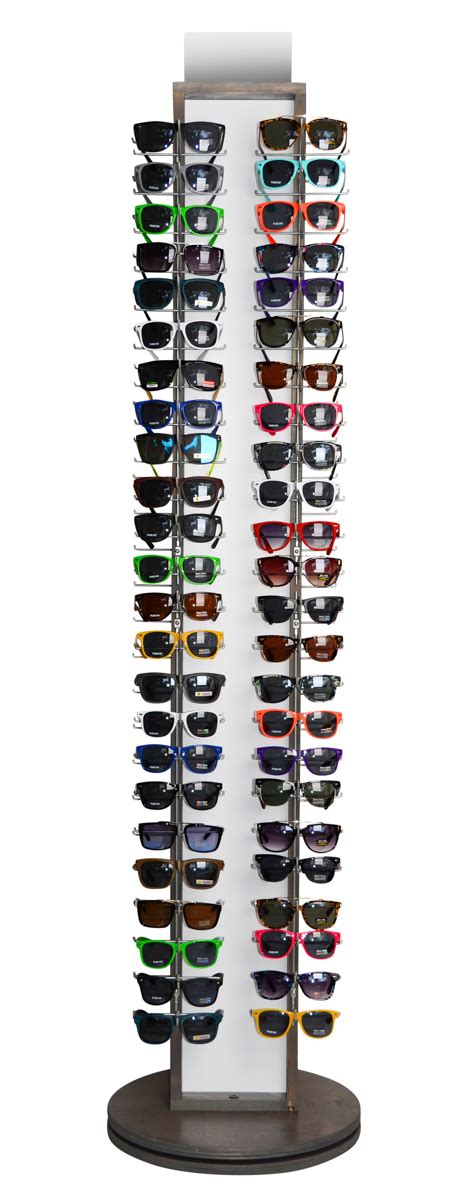 Rotating Floor Sunglass Display Holds Sunglasses Fl Wd