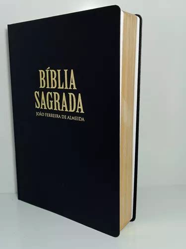 B Blia Sagrada Letra Extra Gigante Almeida Rc Luxo Preta Frete Gr Tis