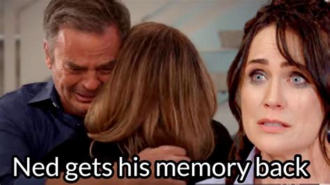 Gh Shocking Spoilers Ned Gets His Memories Back In The Year Olivia