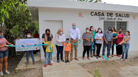 NotiGAPE Inaugura Alma Laura Amparán casas de salud en comunidades