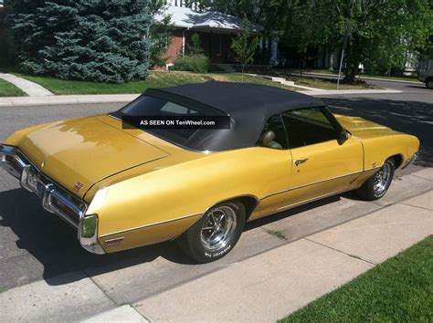 1971 Buick Gs 455 Base 7 5l Convertible