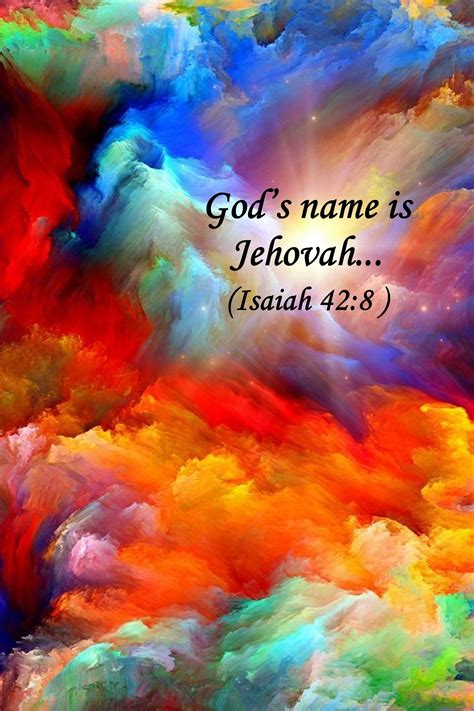 Isaiah 428 Jehovah Witness Quotes Jehovah Quotes Jehovah