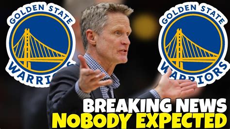 It Happened Now No One Expected This Latest Golden State Warriors News Youtube