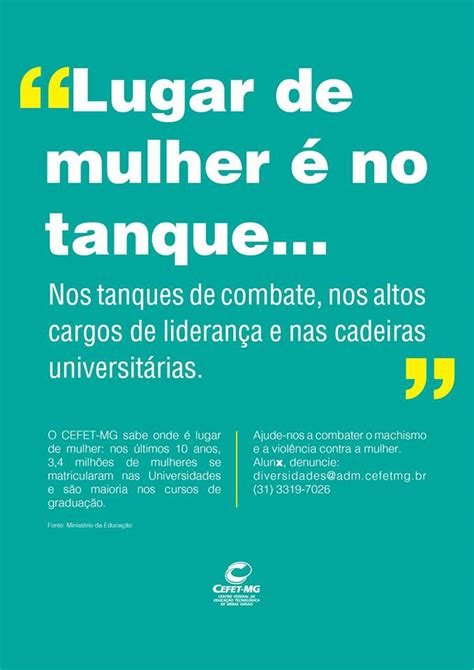 Coordenação Lança Campanha De Combate Ao Machismo Unidade Contagem