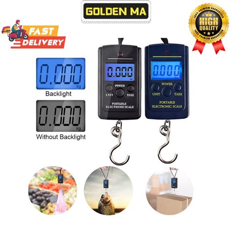 Digital Electronic Lcd Luggage Scale Pocket Kg G Lcd Digital