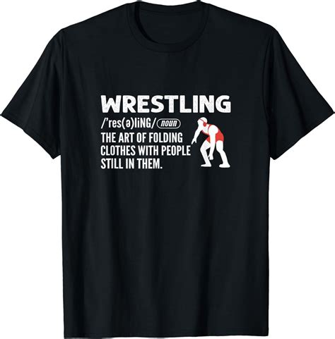 Definition Of Wrestling Wrestler T Shirt Walmart