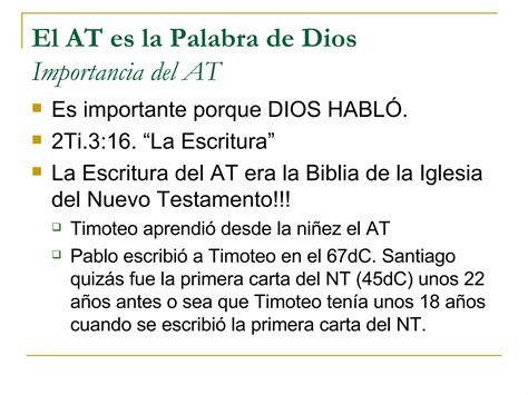 Introduccion Al Antiguo Testamento PPT