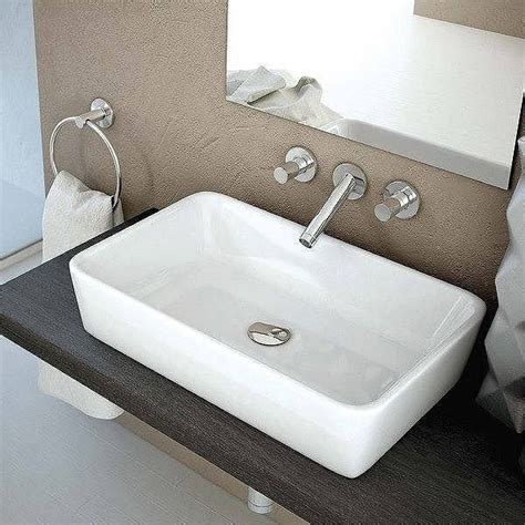 Lavabo sobre encimera 58x37x13 de cerámica Keops Art Bath Decorabaño