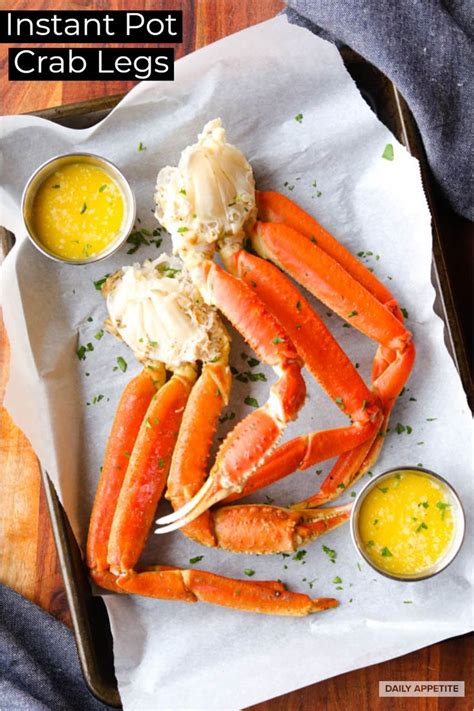 Instant Pot Crab Legs Crab Legs Crab Feast Crockpot Recipes