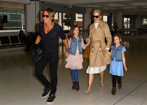 Nicole Kidman Just Brought Daughters Sunday And Faith To Their First