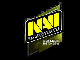 Sticker Natus Vincere Foil Boston Tradeit