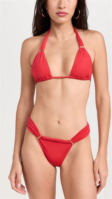 Vix Paula Hermanny Solid Bia Tube Full Bikini Bottoms Shopbop