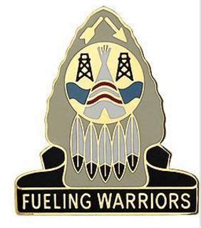 Th Quartermaster Group Unit Crest Fueling Warriors Warrior