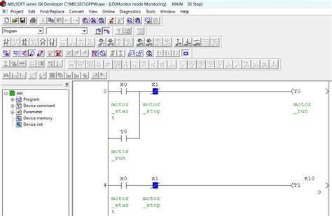 How To Create Project In A Mitsubishi Gx Developer