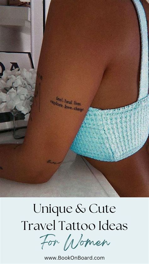 Unique Cute Travel Tattoo Ideas For Women Go Tattoo Plane Tattoo