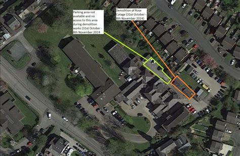 Demolition Works At Congleton War Memorial Hospital East Cheshire