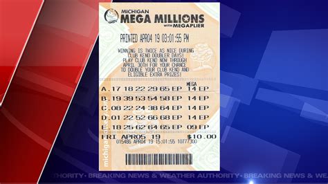 Winning Lottery Ticket Mega Millions