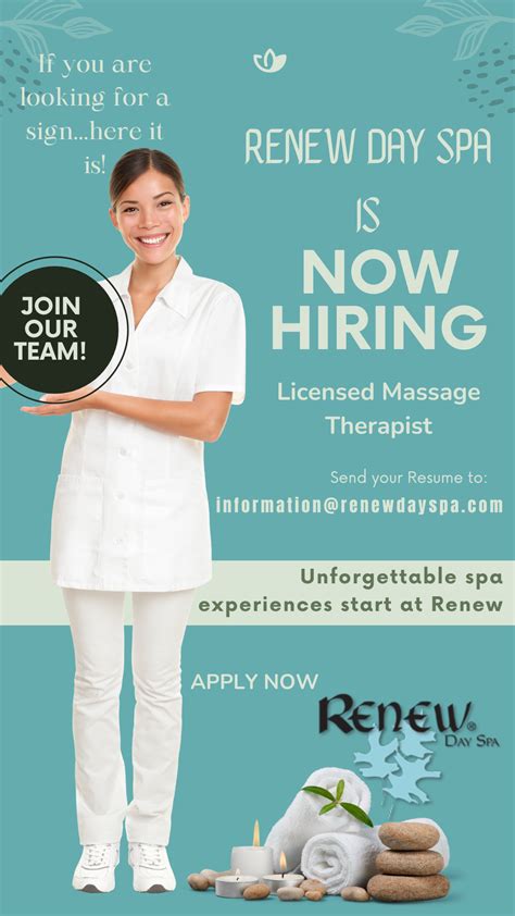 Linked In Hiring | Renew Day Spa