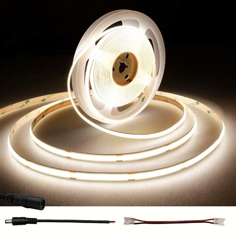 Ttway Cob Led Strip Dotless Led Strip Light With Leds M Cri