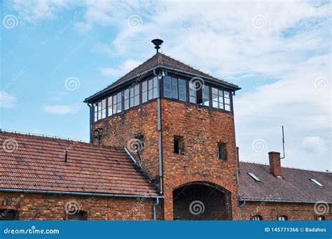 Campn De La Concentraci N De Auschwitz Foto Editorial Imagen De