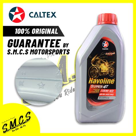 Caltex Havoline Super T Sae W Motor Engine Oil Original