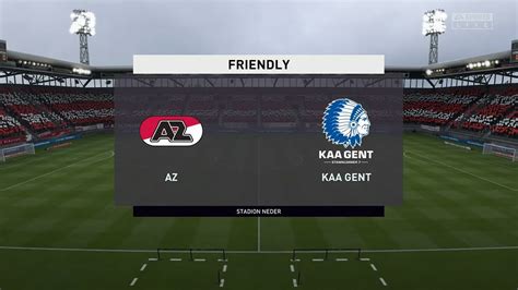 AZ Alkmaar Vs Gent Club Friendlies 03 09 2020 Fifa 20 YouTube