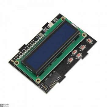 Raspberry Pi 1602 Character LCD Shield with Keypad