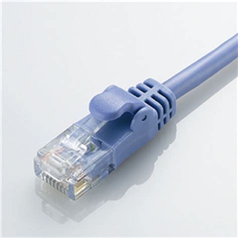 富士通web Mart Cat6準拠 Gigabitやわらかlanケーブル 2mブルー Ld Gpybu2 Zd