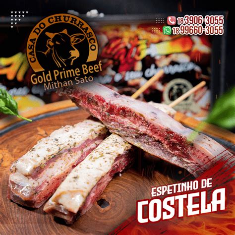 Espetinho De Costela Gold Prime Beef