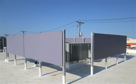 Roof Screens, Rooftop Equipment Screens | Architectural Screening
